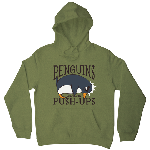 Penguin funny quote hoodie - Graphic Gear