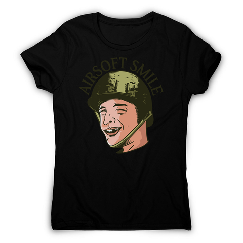 Funny toothless man airsoft women's t-shirt - Graphic Gear