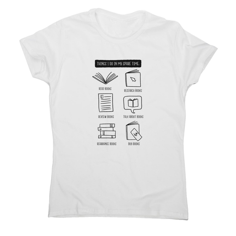 Books lover women's t-shirt - Graphic Gear
