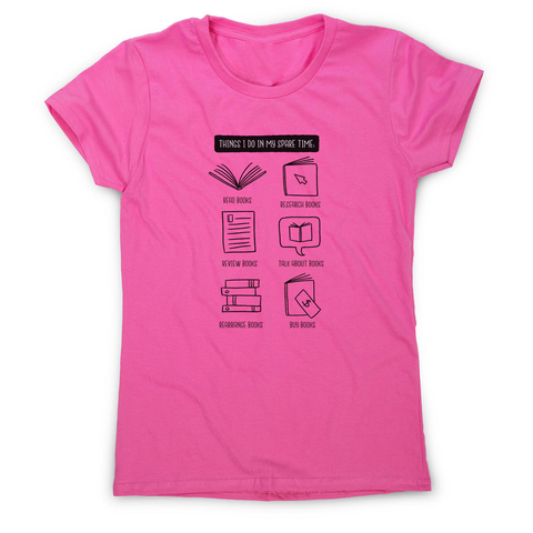 Books lover women's t-shirt - Graphic Gear