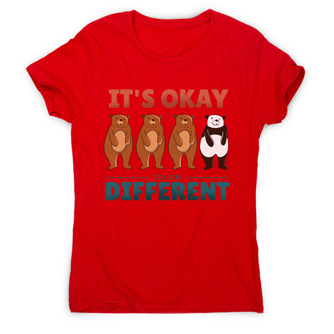 Different bears quote women's t-shirt - Graphic Gear