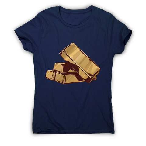 Gold bars women's t-shirt - Graphic Gear
