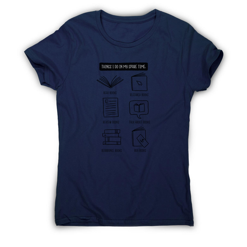 Books lover women's t-shirt - Graphic Gear