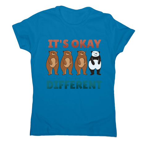 Different bears quote women's t-shirt - Graphic Gear
