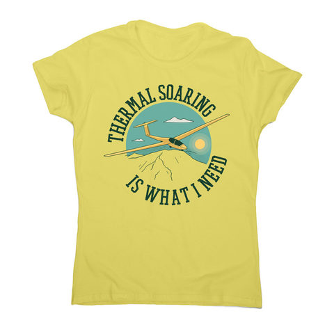 Sailplane quote women's t-shirt - Graphic Gear
