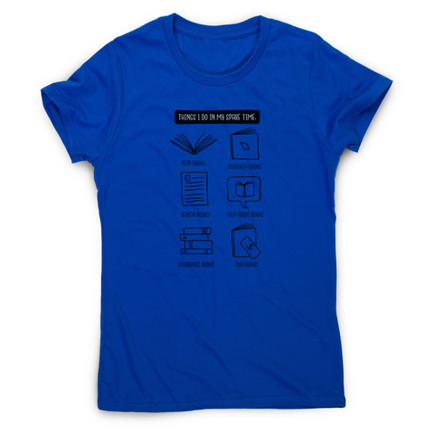 Books lover women's t-shirt - Graphic Gear