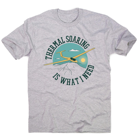 Sailplane quote men's t-shirt - Graphic Gear