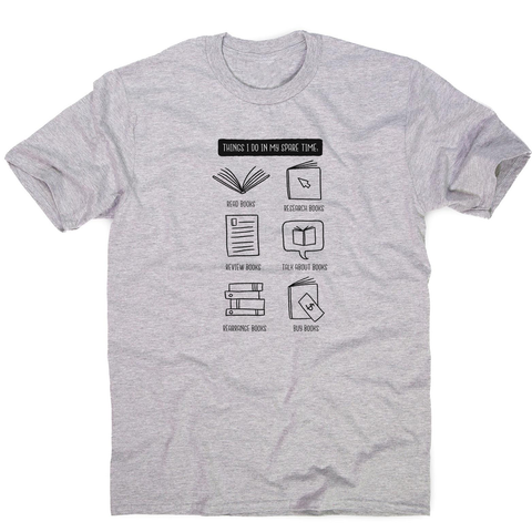 Books lover men's t-shirt - Graphic Gear