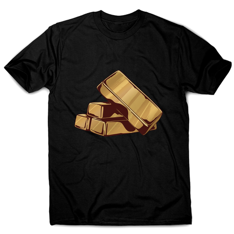 Gold bars men's t-shirt - Graphic Gear
