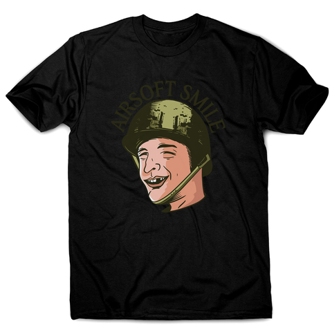 Funny toothless man airsoft men's t-shirt - Graphic Gear