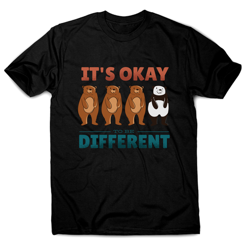 Different bears quote men's t-shirt - Graphic Gear