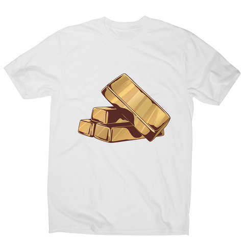 Gold bars men's t-shirt - Graphic Gear