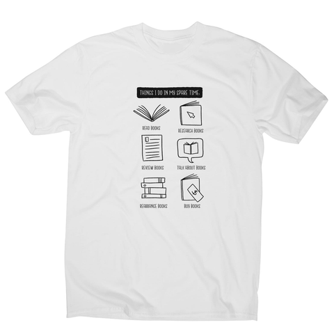 Books lover men's t-shirt - Graphic Gear