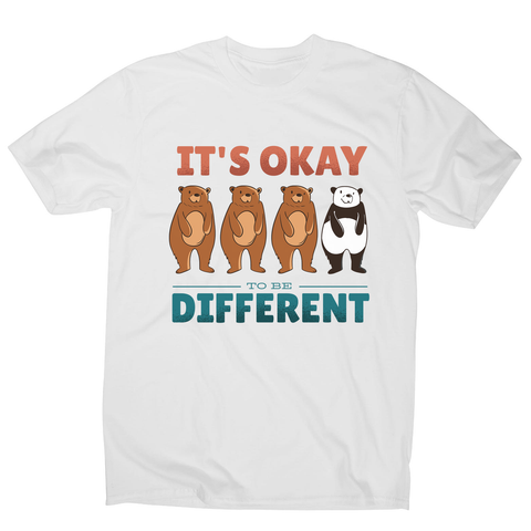 Different bears quote men's t-shirt - Graphic Gear