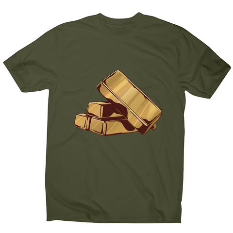 Gold bars men's t-shirt - Graphic Gear