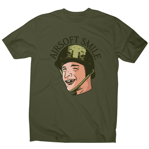 Funny toothless man airsoft men's t-shirt - Graphic Gear