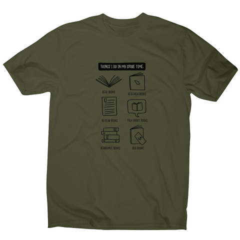 Books lover men's t-shirt - Graphic Gear