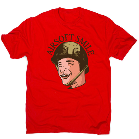 Funny toothless man airsoft men's t-shirt - Graphic Gear