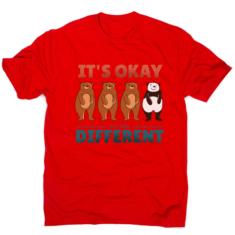 Different bears quote men's t-shirt - Graphic Gear