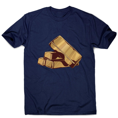 Gold bars men's t-shirt - Graphic Gear