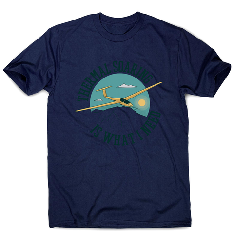 Sailplane quote men's t-shirt - Graphic Gear