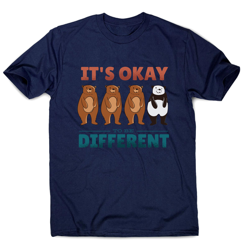 Different bears quote men's t-shirt - Graphic Gear