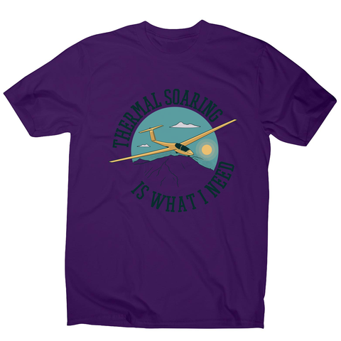 Sailplane quote men's t-shirt - Graphic Gear