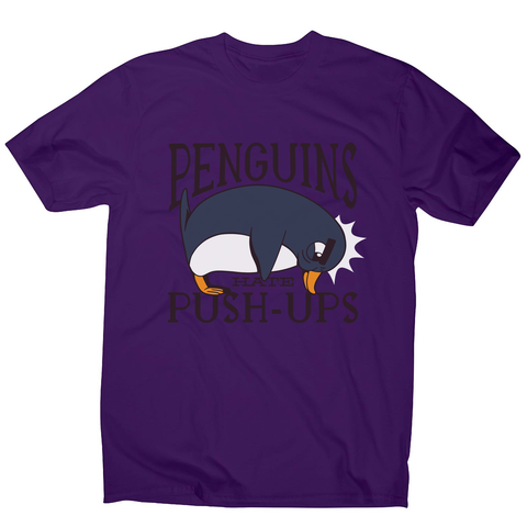 Penguin funny quote men's t-shirt - Graphic Gear