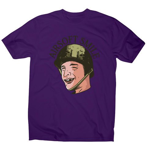 Funny toothless man airsoft men's t-shirt - Graphic Gear