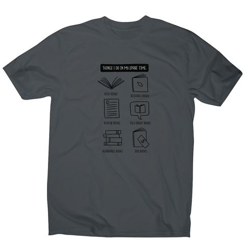 Books lover men's t-shirt - Graphic Gear