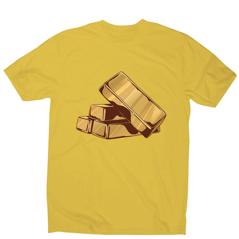 Gold bars men's t-shirt - Graphic Gear