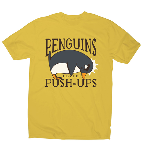Penguin funny quote men's t-shirt - Graphic Gear