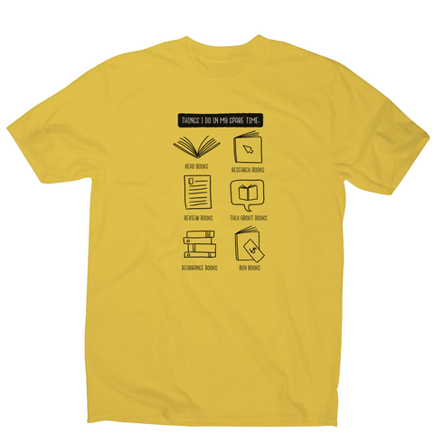 Books lover men's t-shirt - Graphic Gear
