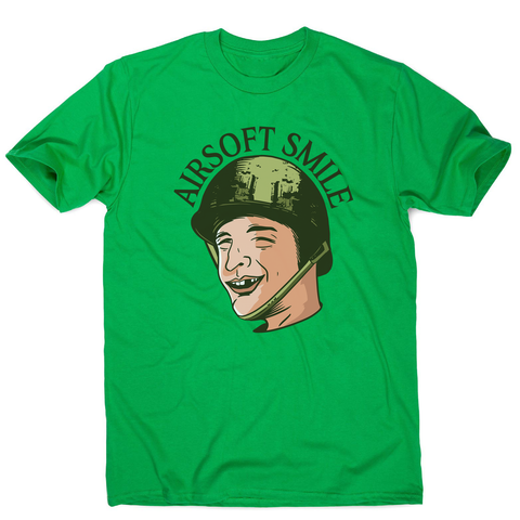 Funny toothless man airsoft men's t-shirt - Graphic Gear