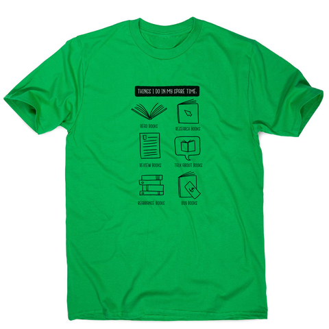 Books lover men's t-shirt - Graphic Gear