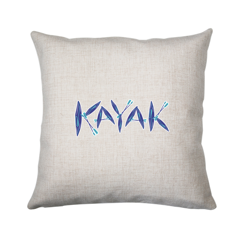 Kayak sport cushion cover pillowcase linen home decor - Graphic Gear