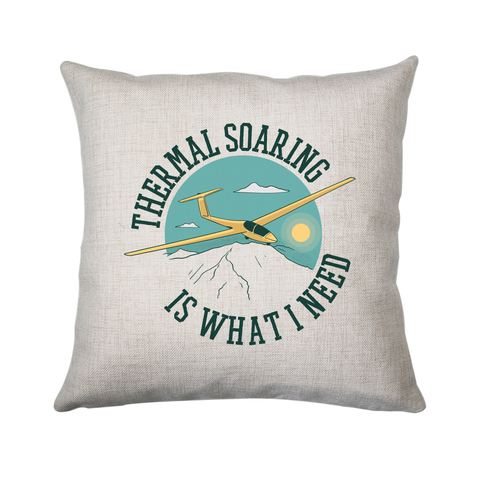 Sailplane quote cushion cover pillowcase linen home decor - Graphic Gear