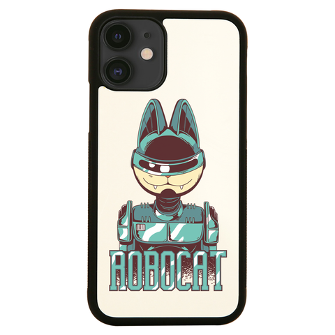 Robocat iPhone case cover 11 11Pro Max XS XR X - Graphic Gear