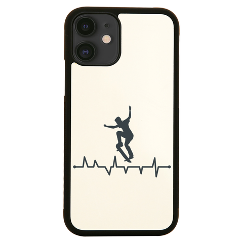 Skateboard heart line iPhone case cover 11 11Pro Max XS XR X - Graphic Gear