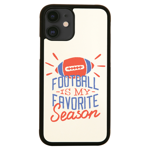 Football season iPhone case cover 11 11Pro Max XS XR X - Graphic Gear