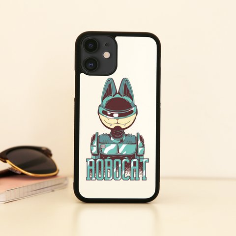 Robocat iPhone case cover 11 11Pro Max XS XR X - Graphic Gear