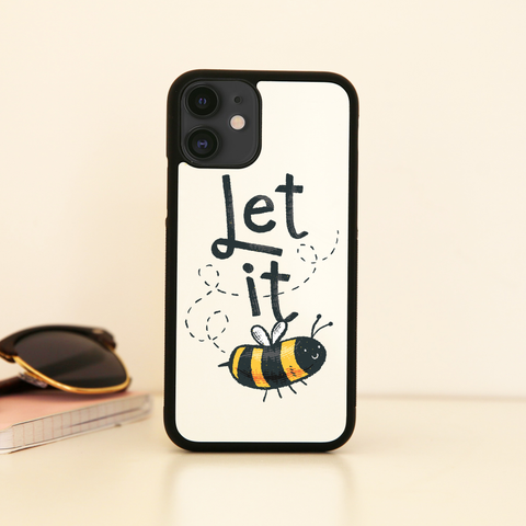 Let it bee iPhone case cover 11 11Pro Max XS XR X - Graphic Gear