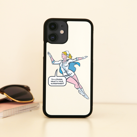 Nurse superhero iPhone case cover 11 11Pro Max XS XR X - Graphic Gear