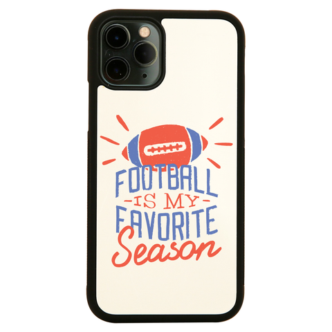 Football season iPhone case cover 11 11Pro Max XS XR X - Graphic Gear