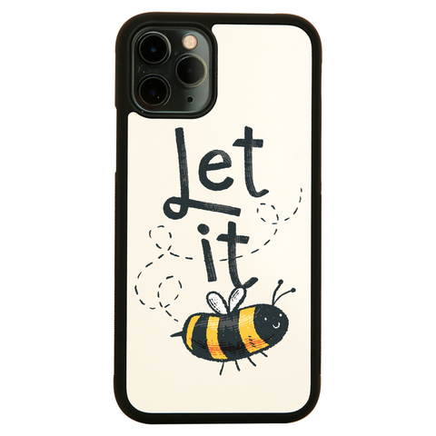 Let it bee iPhone case cover 11 11Pro Max XS XR X - Graphic Gear