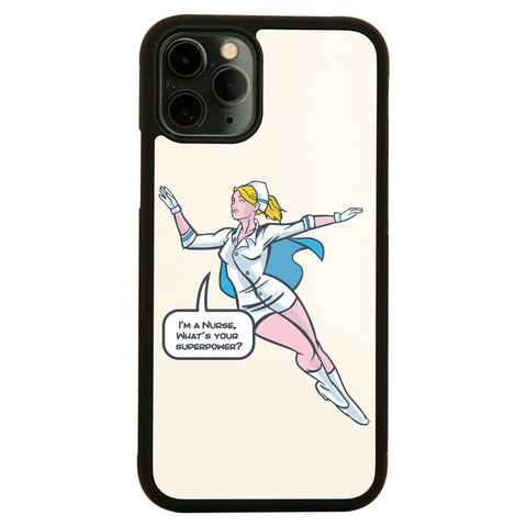 Nurse superhero iPhone case cover 11 11Pro Max XS XR X - Graphic Gear