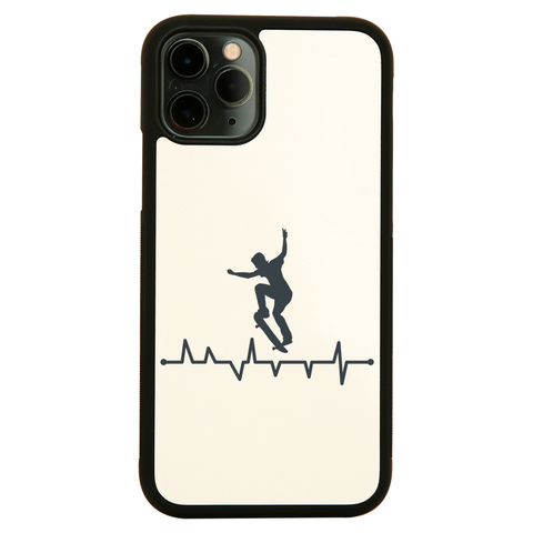 Skateboard heart line iPhone case cover 11 11Pro Max XS XR X - Graphic Gear