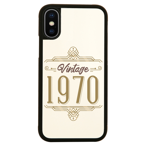 Vintage 1970 iPhone case cover 11 11Pro Max XS XR X - Graphic Gear