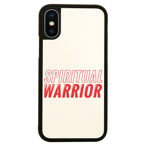 Spiritual warrior iPhone case cover 11 11Pro Max XS XR X - Graphic Gear