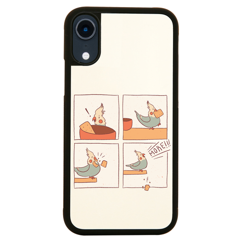 Cockatiel comic iPhone case cover 11 11Pro Max XS XR X - Graphic Gear